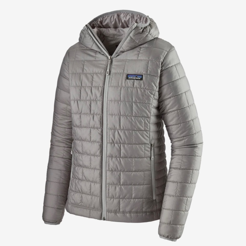 Patagoni Nano Puff Hooded Jacket Feather Grey Medium